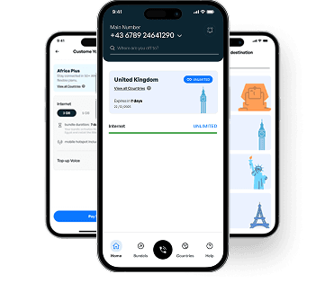 Download the App and manage your eSIMs easily