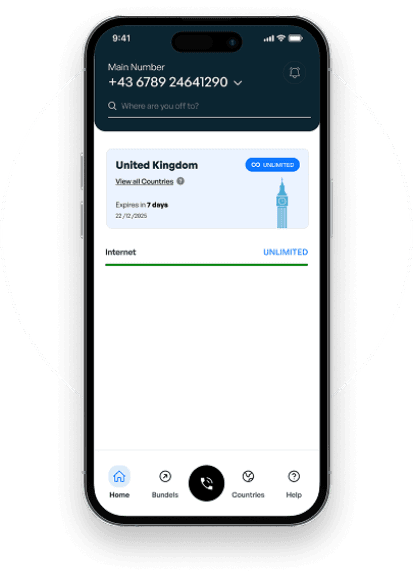 Enjoy seamless internet on arrival
